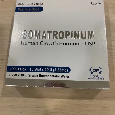 Somatropina 100 UI Signum Pharmaceuticals