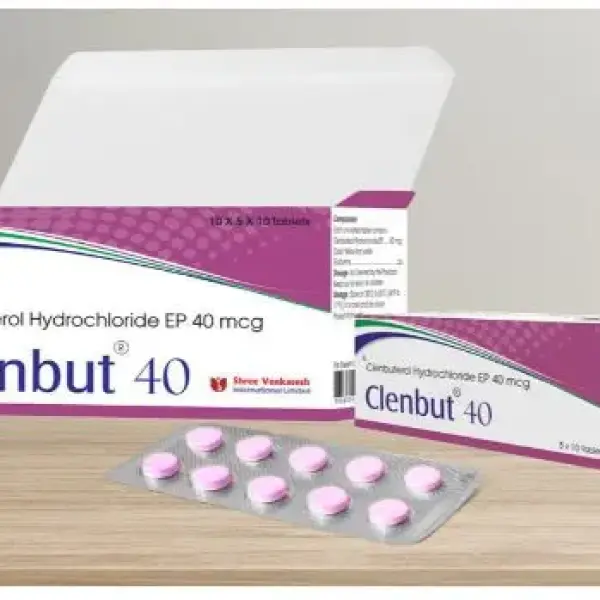 Clenbuterol Hydrochloride 40mcg