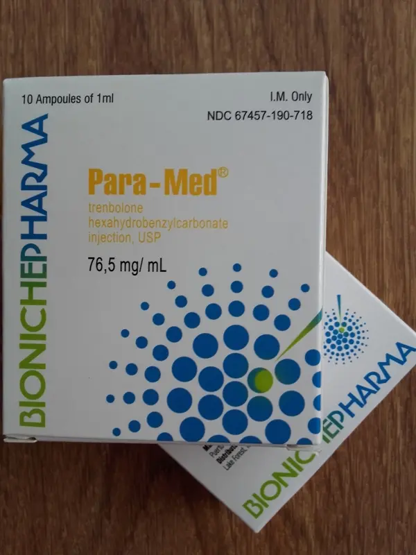 Para-Med Trenbolone Hexahydrobenzylcarbonate Bioniche Pharma
