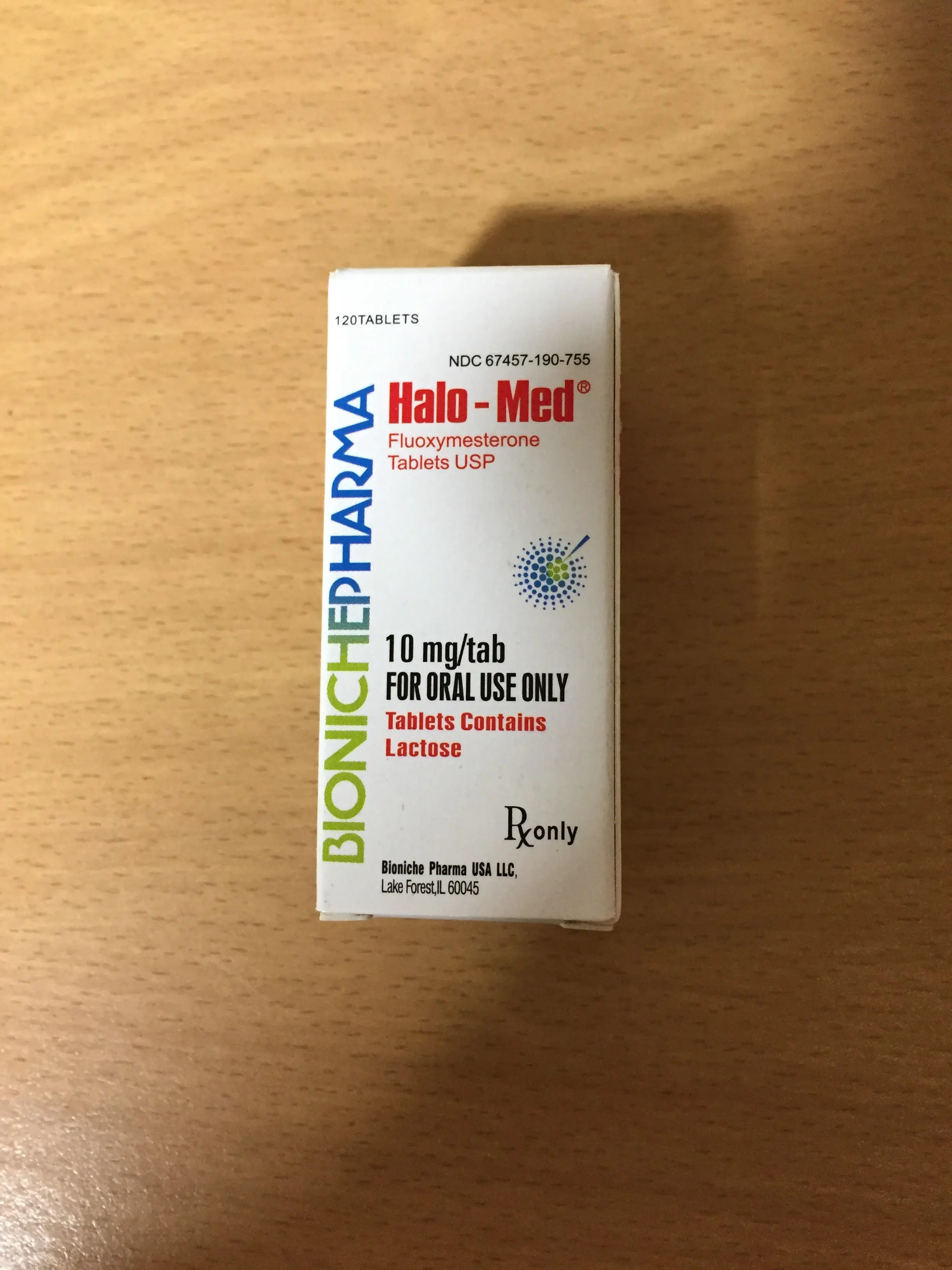 Halo-Med Fluoxymesterone Bioniche Pharma