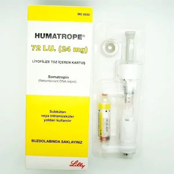Humatrope Lilly 72 IU (24 mg) Somatropin